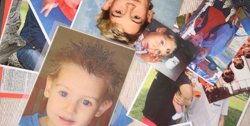 Pictures of a young boy